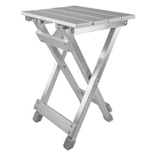KAUFMANN TABLE ALUMINIUM FOLDUP SMALL 300X240X420