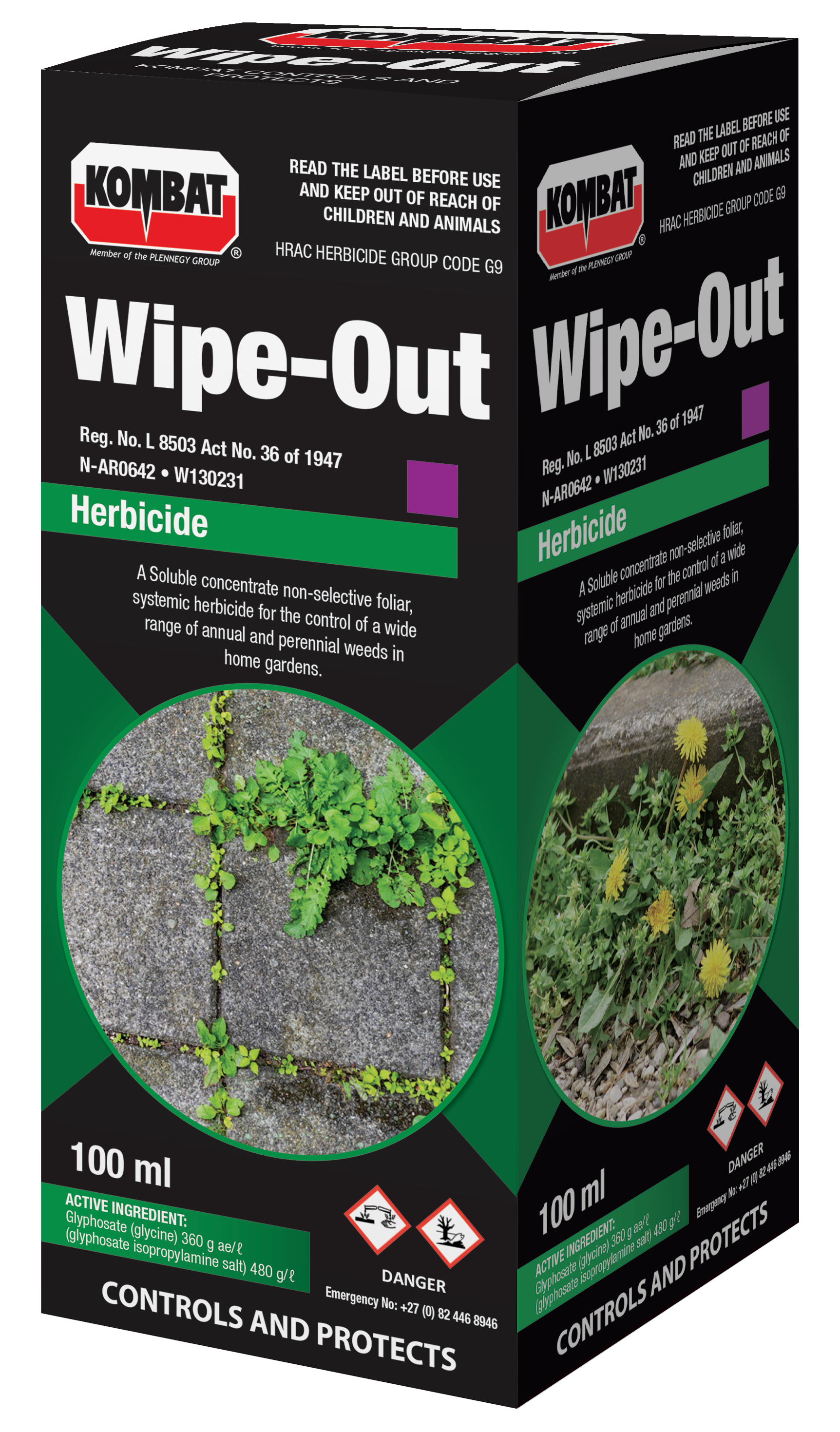 wipe out herbicide KOMBAT WIPE-OUT 100ML – Hinterland