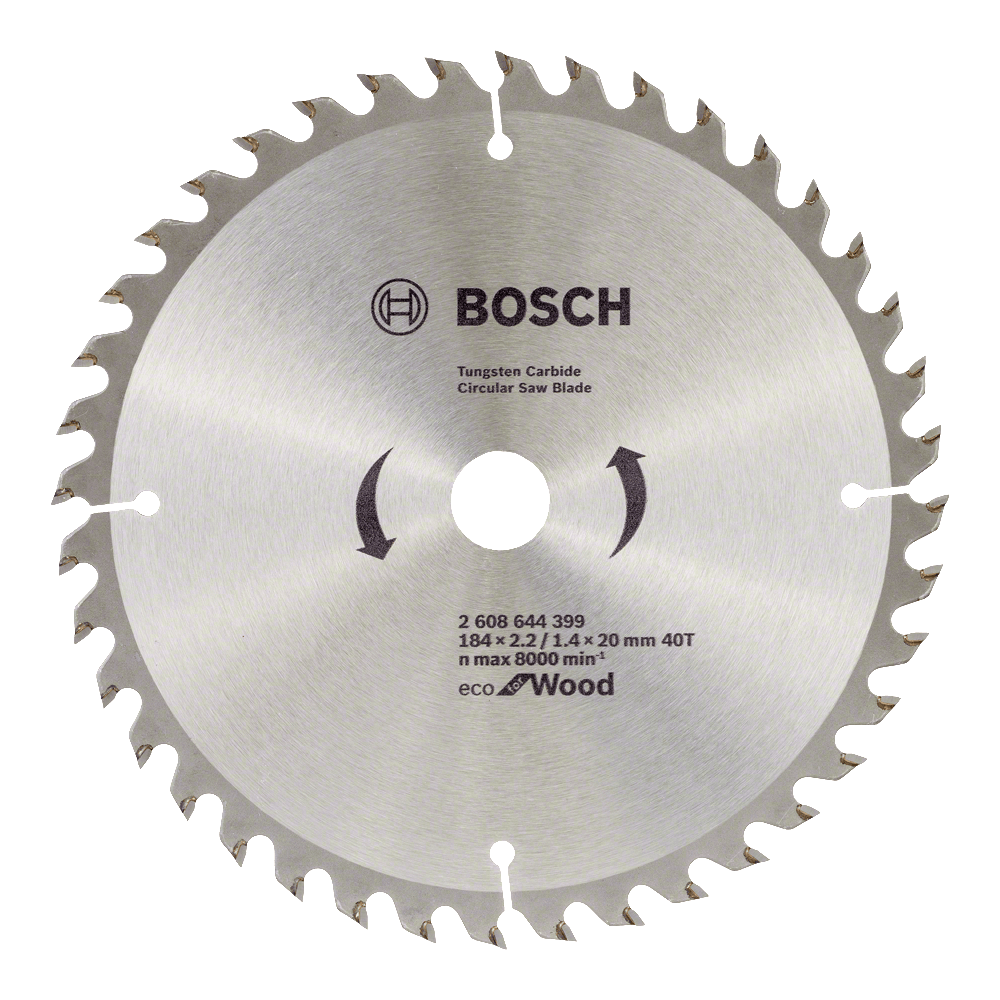 SAW BLADE ECO WOOD 184X20X22/1.4MM 40 – Hinterland