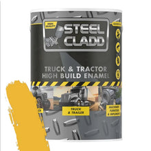 STEEL CLADD TRUCK N TRAC ENAM CAT YEL 5L