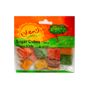 EDEN SUGAR CUBES 100G  (DAINTIES)