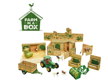 TOY FARM IN A BOX JOHN DEERE