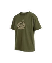 Boy T-Shirt Gazelle Olive, Salty Bushwear, Hinterland