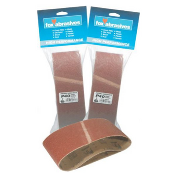 SANDING BELT 100X610MM P/2 FINE FOX