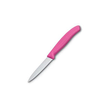 VICTORINOX CLASSIC PARING PINK SERRATED POINT 8CM