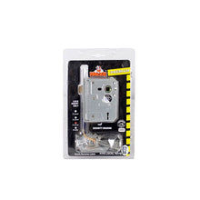 LOCKSET MORTICE INSERT PREMIUM CHROME PLATED 4 LEVER