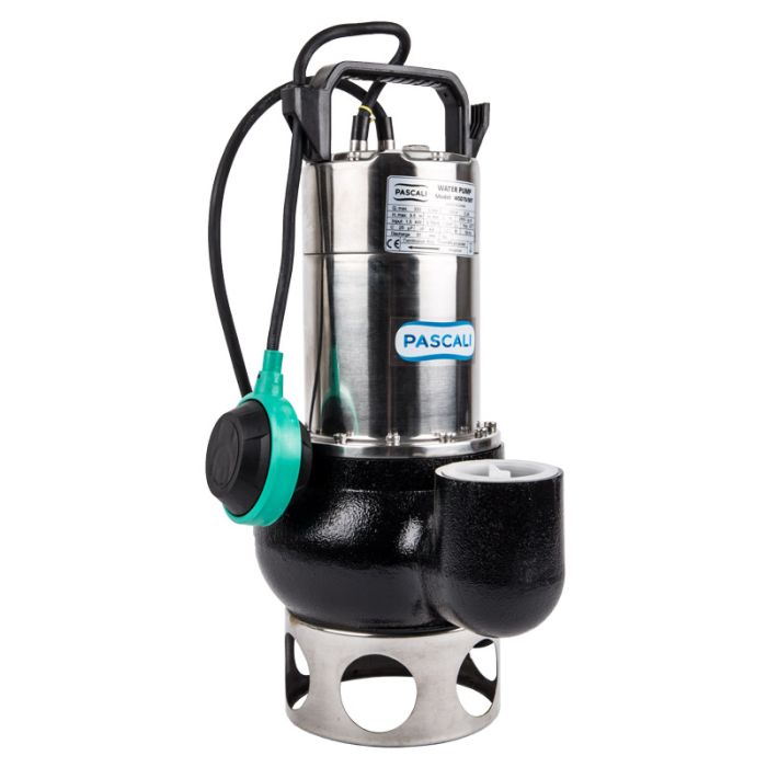 PUMP SEWAGE 0.75KW SS 50MM 230V PASCALI – Hinterland