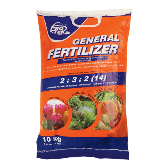 Protek General 14% Fertilizer 2:3:2 10KG – Hinterland