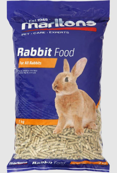 RABBIT PELLETS 2KG MARLTONS – Hinterland