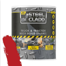 STEEL CLADD TRUCK N TRAC ENAM IH RED 1L