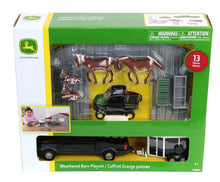 TOY WEATHERED BARN SET 1:32 JOHN DEERE