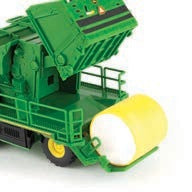 John Deere CP770 cotton picker 1/64 Prestige Collection, close up of the bale, John Deere, Hinterland