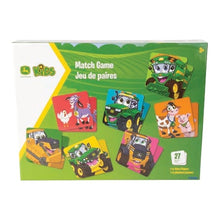 John Deere memory match game, box front, John Deere, Hinterland