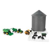 John Deere 1:64 grain bin 20-piece farm playset, John Deere, Hinterland
