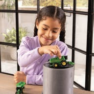 John Deere 1:64 grain bin playset pieces, John Deere, Hinterland