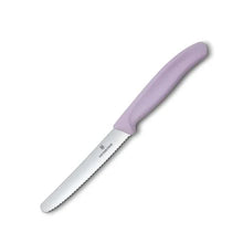 VICTORINOX STEAK KNIFE SERRATED LAVENDER