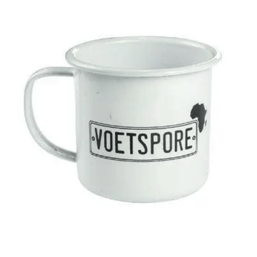 VOETSPORE MUG ENAMEL