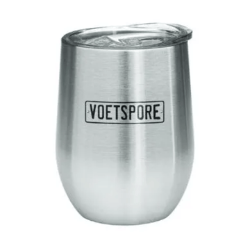 VOETSPORE WINE CUP 400ML STAINLESS STEEL