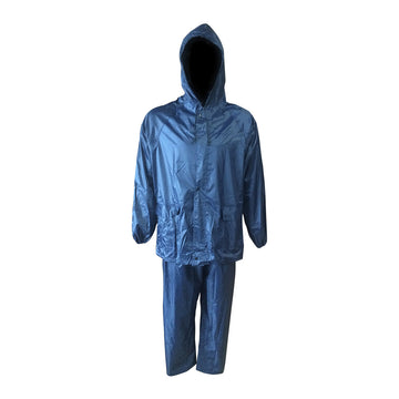 RAINSUIT RUBBERISED ECONO NAVY S Default Title