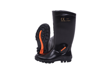 GUMBOOT SHOVA BLACK NEPTUN