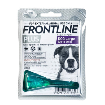 FRONTLINE PLUS DOG SWAVET