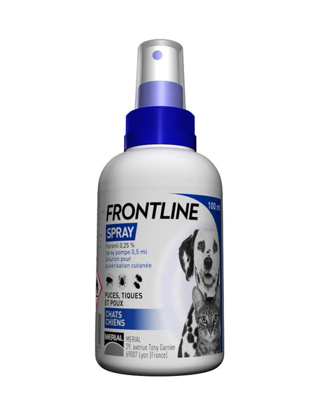 Frontline spray instructions shop